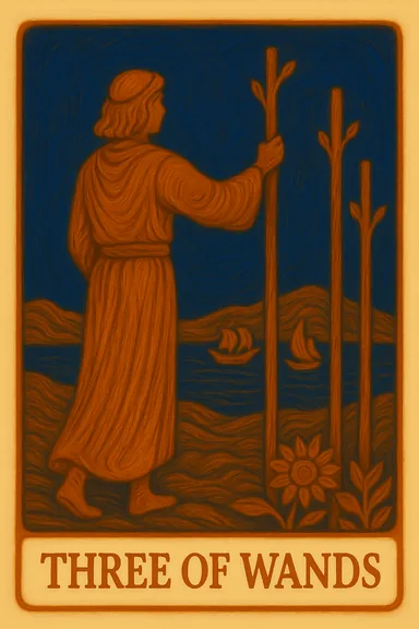 Three of Wands